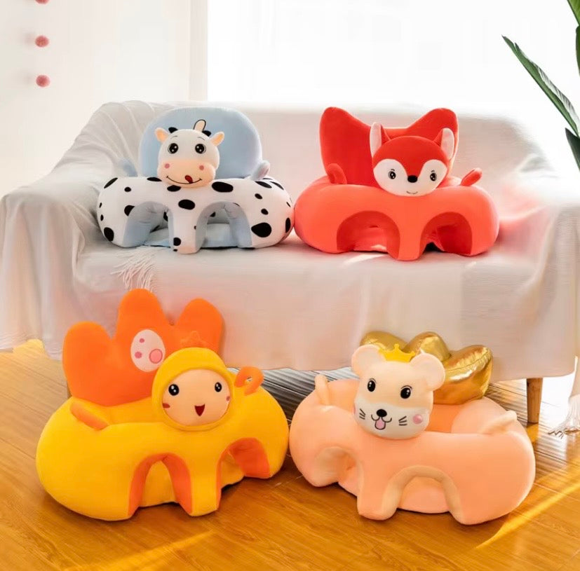 Siège Bébé Animaux – Confort & Sécurité 360° pour l’Apprentissage de la Position Assise