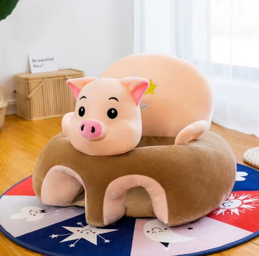 Siège Bébé Animaux – Confort & Sécurité 360° pour l’Apprentissage de la Position Assise