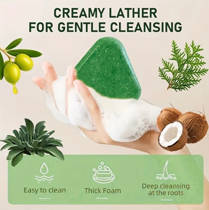 Savon Shampooing Herbes Naturelles – Cheveux Fortifiés