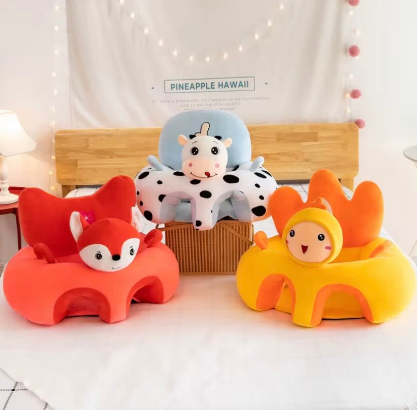 Siège Bébé Animaux – Confort & Sécurité 360° pour l’Apprentissage de la Position Assise