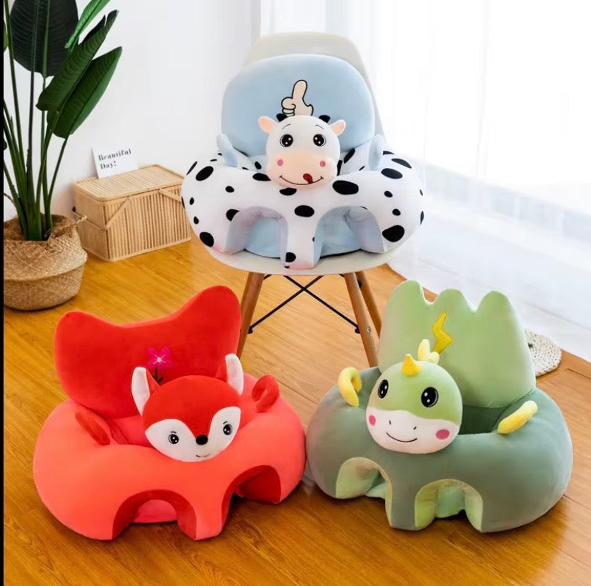 Siège Bébé Animaux – Confort & Sécurité 360° pour l’Apprentissage de la Position Assise