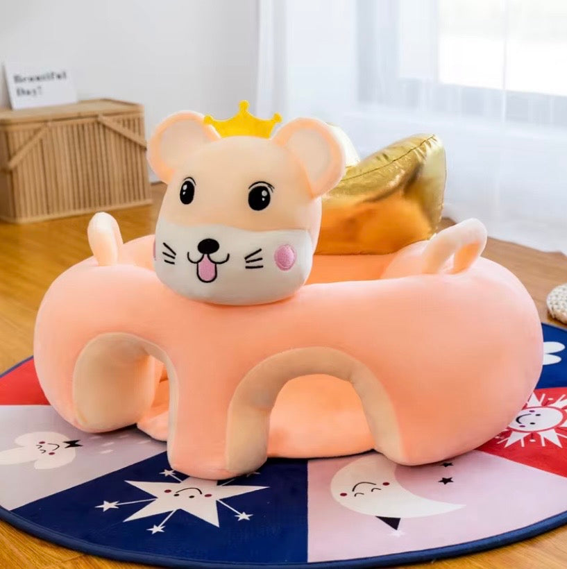 Siège Bébé Animaux – Confort & Sécurité 360° pour l’Apprentissage de la Position Assise
